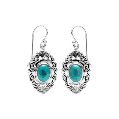 Turquoise Sterling Silver Earrings