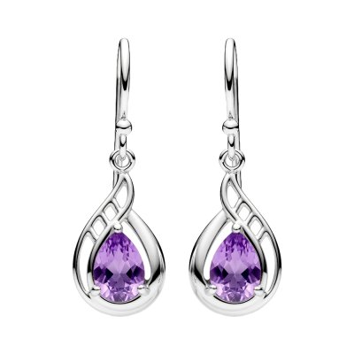 Amethyst Sterling Silver Earrings