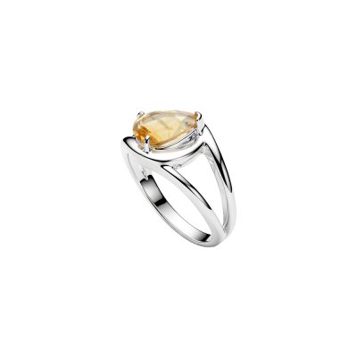 Citrine Sterling Silver Ring