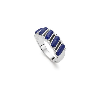 Southwestern Lapis Sterling Silver Ring