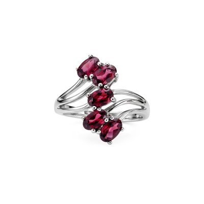 Rhodolite Sterling Silver Ring