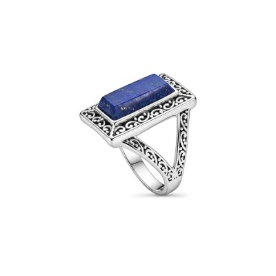 Lapis Sterling Silver Ring