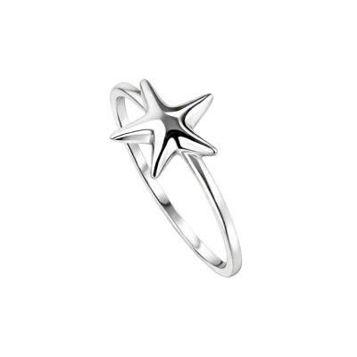 Sterling Silver Star Fish Ring