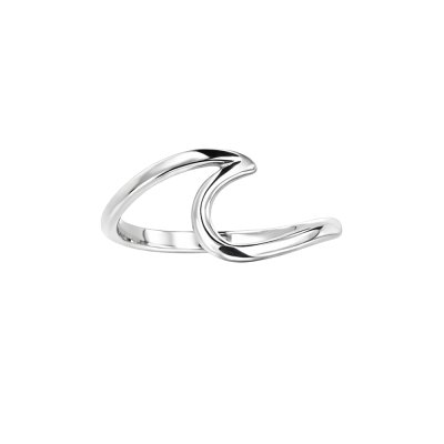 Sterling Silver Wave Ring