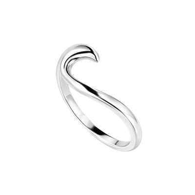 Sterling Silver Wave Ring