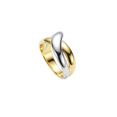 Two-Tone Sterling Silver Ring
