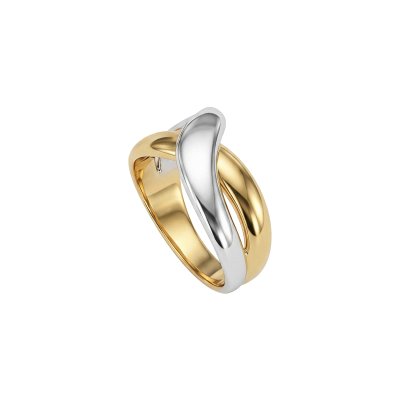 Two-Tone Sterling Silver Ring