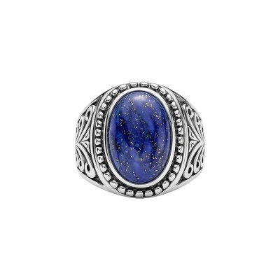 Lapis Lazuli Sterling Silver Ring