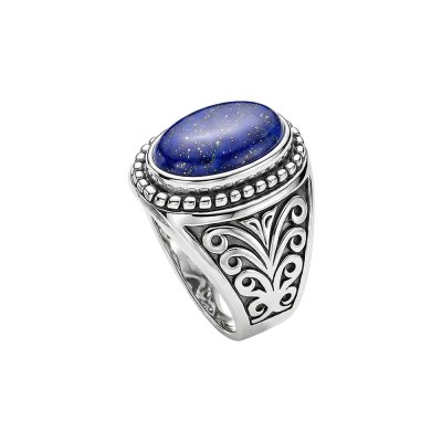 Lapis Lazuli Sterling Silver Ring