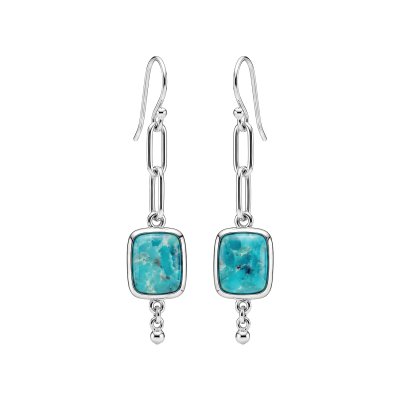 Turquoise Sterling Silver Earrings