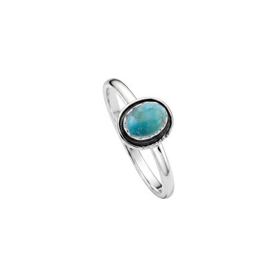 Turquoise Sterling Silver Vintage Ring