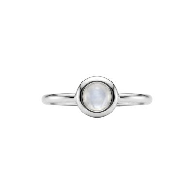Rainbow Moonstone Sterling Silver Ring