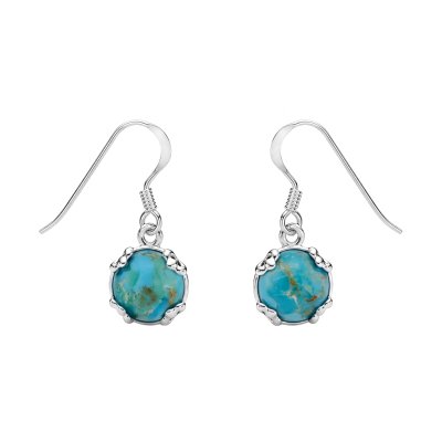 Turquoise Sterling Silver Earrings