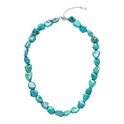 Kingman Turquoise Beaded Necklace