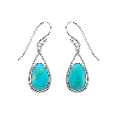 Turquoise Sterling Silver Earrings