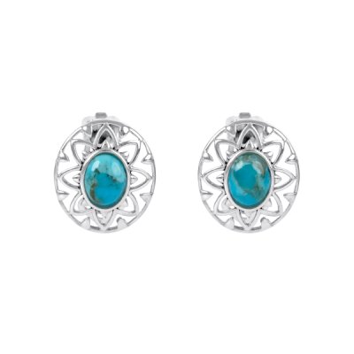 Sterling Silver Turquoise Earrings