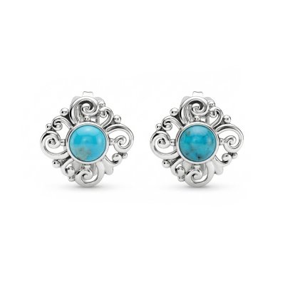 Sterling Silver Turquoise Earrings