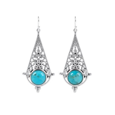 Sterling Silver Turquoise Earrings