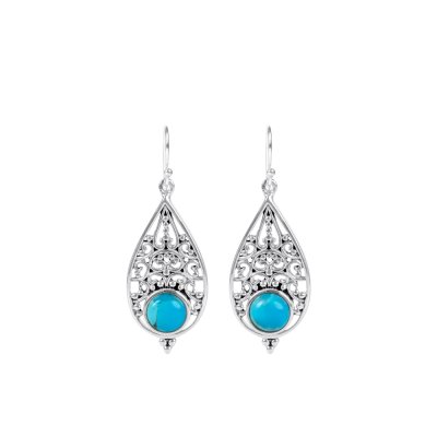 Sterling Silver Turquosie Earrings