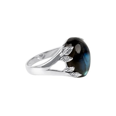 Sterling Silver Labradorite Ring