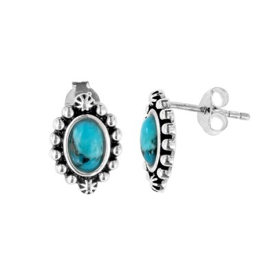 Sterling Silve Turquoise Earrings