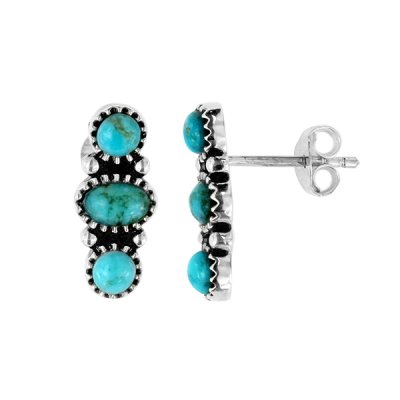 Sterling Silve Turquoise Earrings