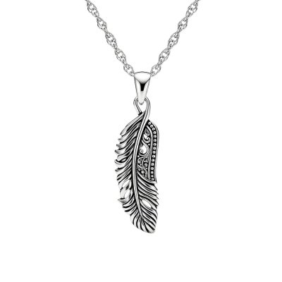 Sterling Silver Feather