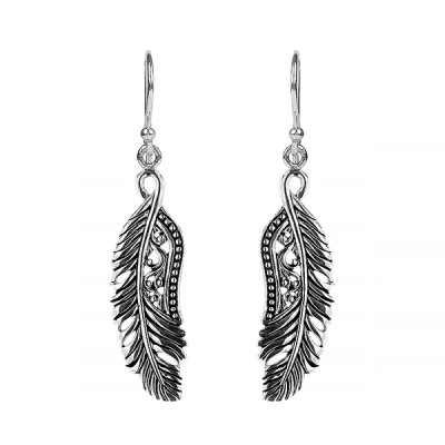 Sterling Silver Feather