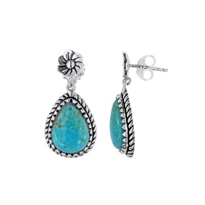 Sterling Silver Turquoise Earrings