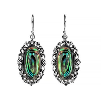 Sterling Silver Abalone