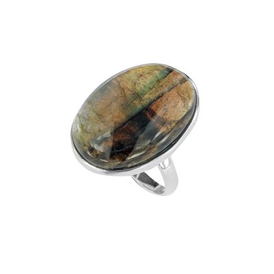 Sterling Silver Labradolite Ring