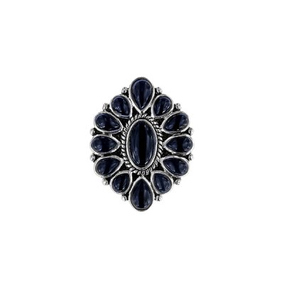 Sterling Silver Black Onyx Ring