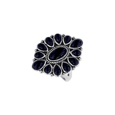 Sterling Silver Black Onyx Ring