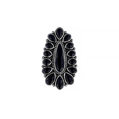 Sterling Silver Black Onyx Ring