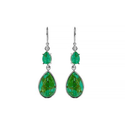 Sterling Silver Turquoise Earrings
