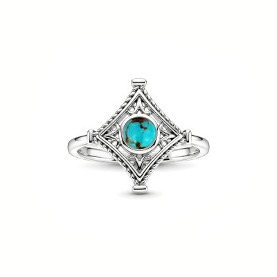 Sterling Silver Turquoise Ring