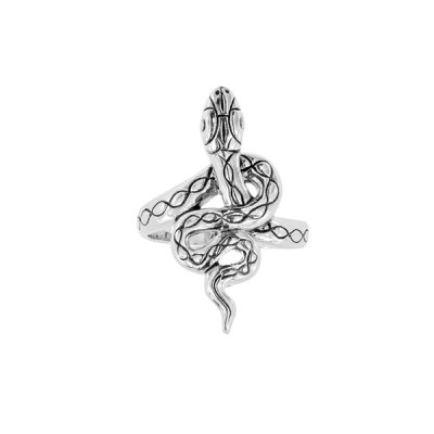 Sterling Silver Snake Ring