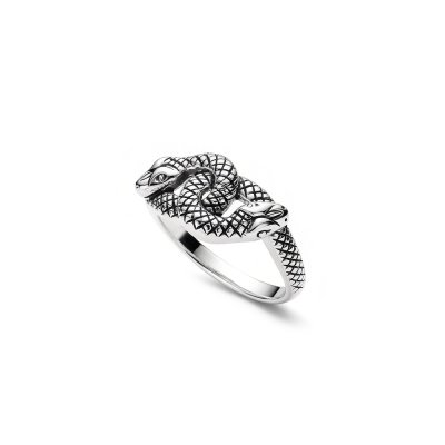 Sterling Silver Snake Ring