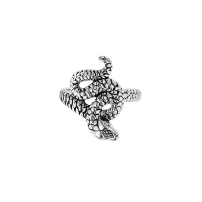 Sterling Silver Snake Ring