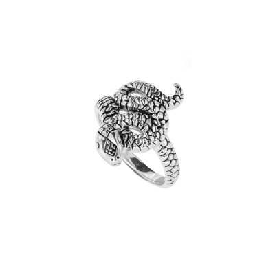 Sterling Silver Snake Ring