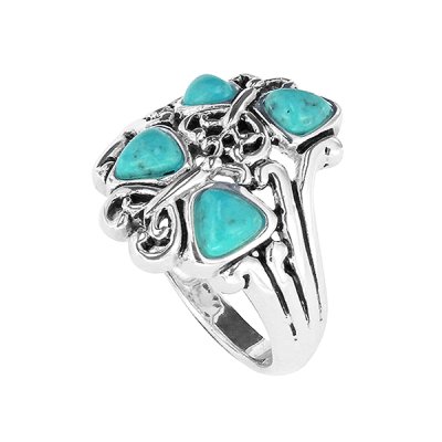 Sterling Silver Turquoise Ring