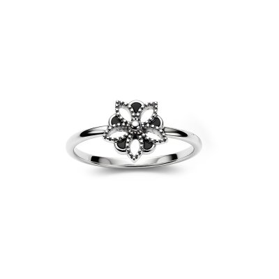 Sterling Silver flower Ring