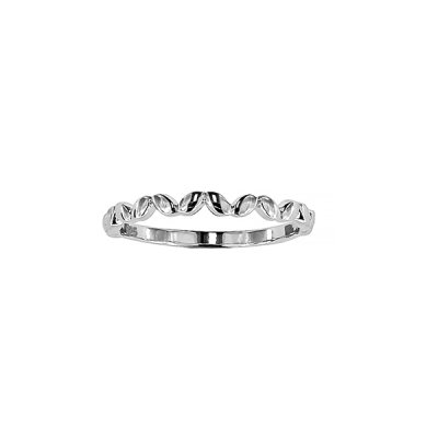 Sterling Silver Bow Tie Ring