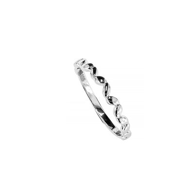 Sterling Silver Bow Tie Ring