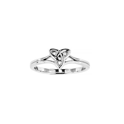 Sterling Silver Celtic Knot (Claddagh) Ring