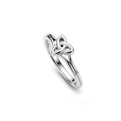 Sterling Silver Celtic Knot (Claddagh) Ring