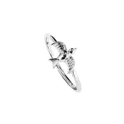 Sterling Silver Bird Ring