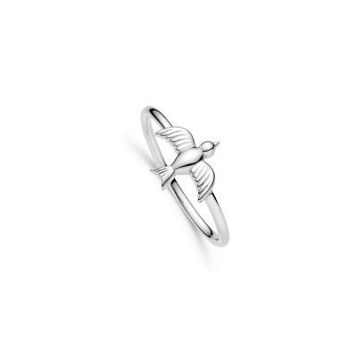 Sterling Silver Bird Ring