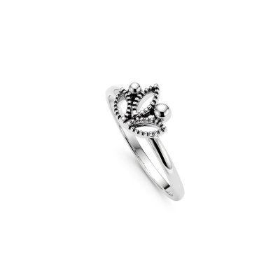 Sterling Silver Lotus Ring