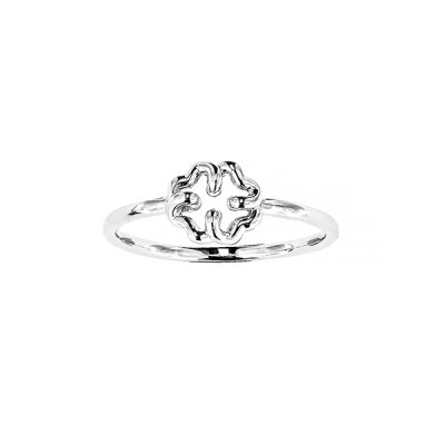 Sterling Silver Clover Leaf Ring